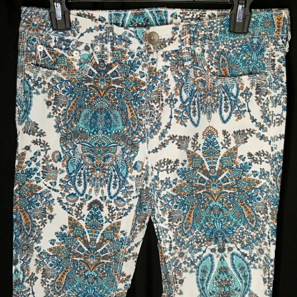 Paisley Skinny Jeans - Picture 4 of 6
